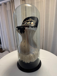Extremely Rare CB Corset Display, ca. 1880 – Original Victorian Corset Under Glass Dome