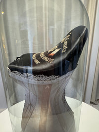 Extremely Rare CB Corset Display, ca. 1880 – Original Victorian Corset Under Glass Dome