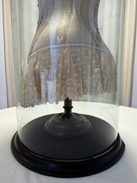 Extremely Rare CB Corset Display, ca. 1880 – Original Victorian Corset Under Glass Dome