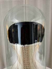 Extremely Rare CB Corset Display, ca. 1880 – Original Victorian Corset Under Glass Dome