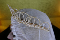 Couronne de cire ancienne, Mode de Paris, années 1920