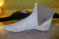 Extensible Silk Boots, ca. 1852