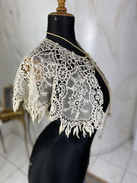 Handmade Lace Collar, ca. 1890