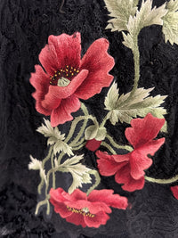 R.A. HIGGINS "Poppy Flower Dress", Pittsburgh, ca. 1896