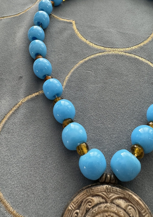 Antique Theatrical Necklace, Germany, ca. 1890-1910