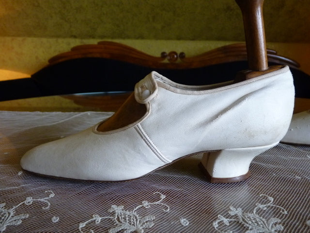 Wedding Shoes, ca. 1910