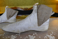 Extensible Silk Boots, ca. 1852
