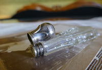 Smelling Salts Bottle, silver, ca. 1820-1830