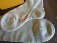 ROLLINS HOSIERY Antique Ribbed Stockings, 1920s