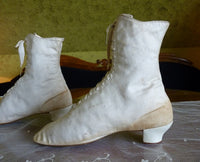 Sport Cotton Sateen Lace Boots, ca. 1875