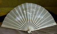 Folding Fan, Flying Putto, ca. 1900