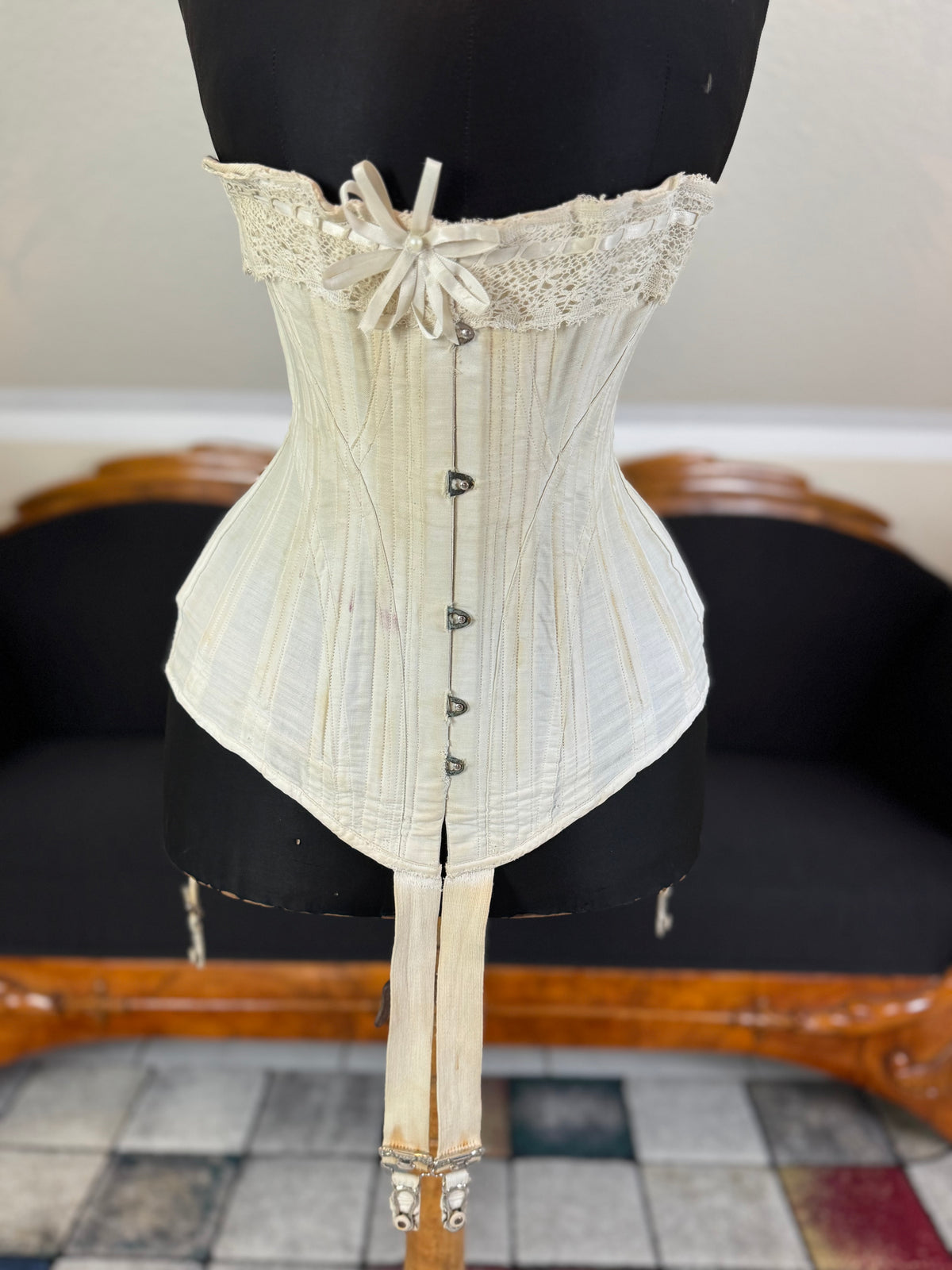 IVY Edwardian Underbust Corset, America, ca. 1910