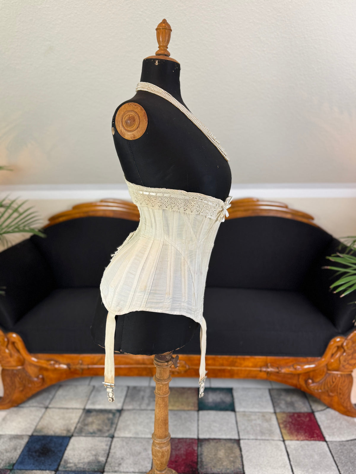IVY Edwardian Underbust Corset, America, ca. 1910