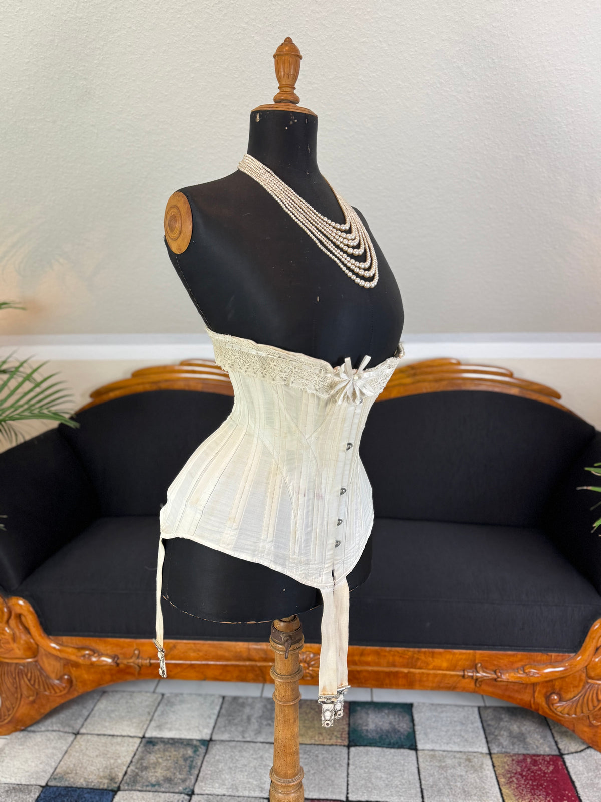 IVY Edwardian Underbust Corset, America, ca. 1910