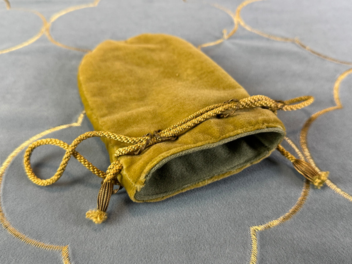 Velvet Pouch, ca. 1860