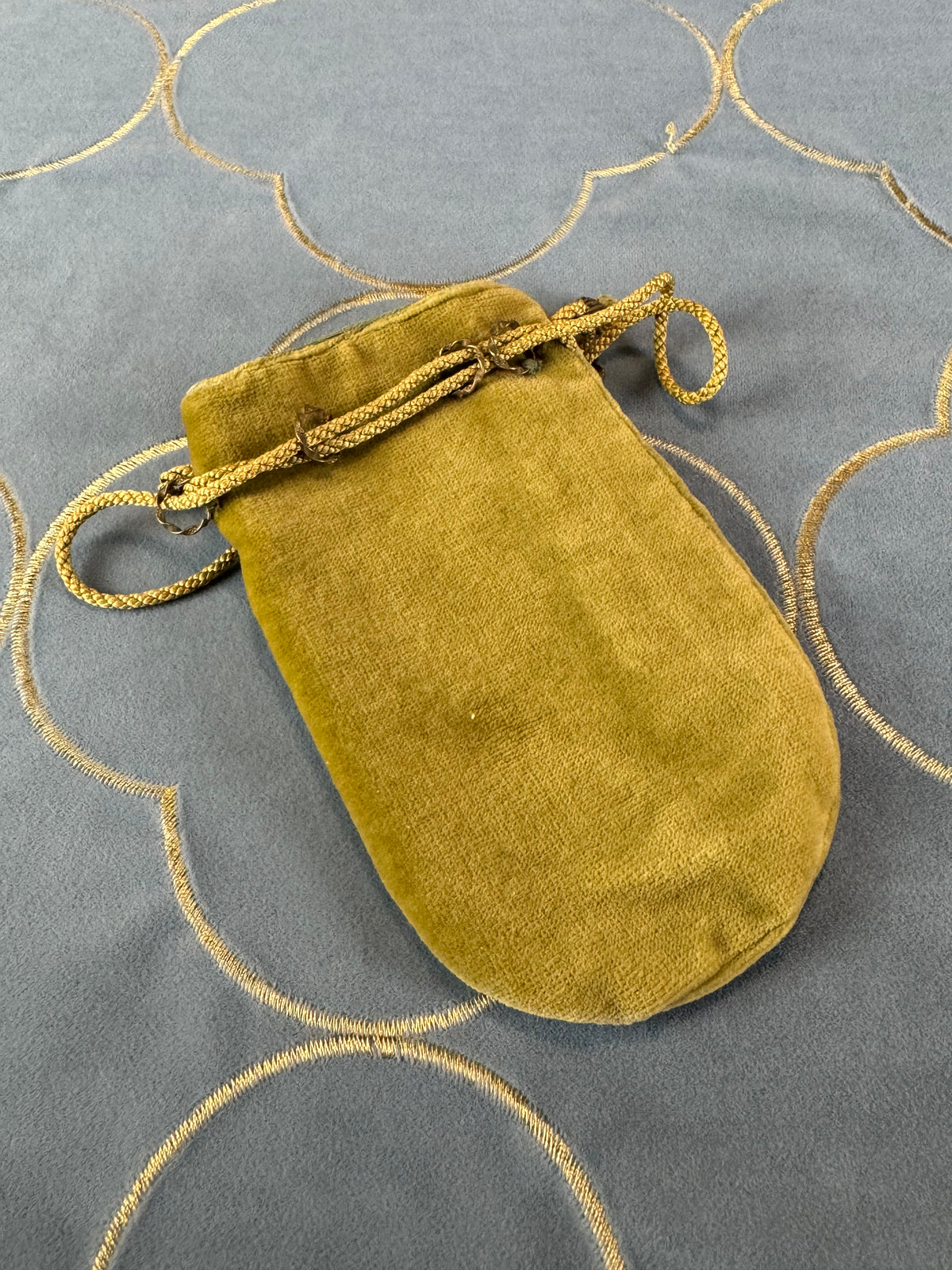 Velvet Pouch, ca. 1860
