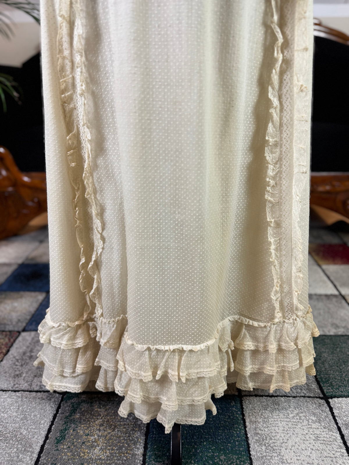 Antique Victorian Wedding Dress, ca. 1896