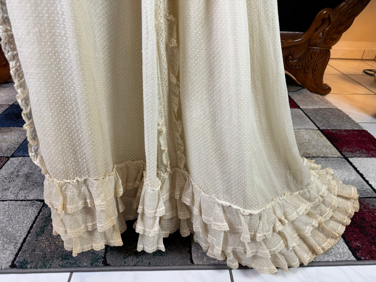 Antique Victorian Wedding Dress, ca. 1896