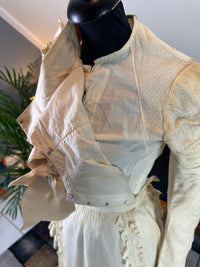 Antique Victorian Wedding Dress, ca. 1896