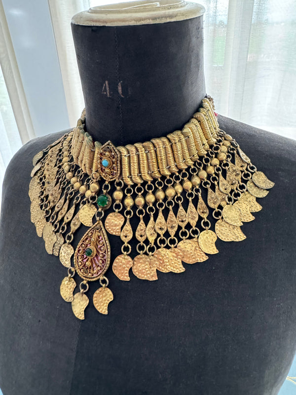 Antique Theatrical Necklace, Germany, ca. 1890-1910