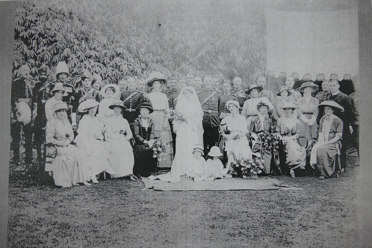 HUGHES & STARNES Wedding Dress, ca. 1915