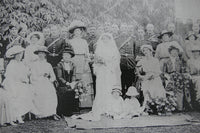 HUGHES & STARNES Wedding Dress, ca. 1915