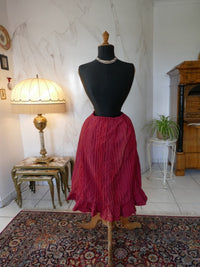 Red Petticoat, France, ca. 1900