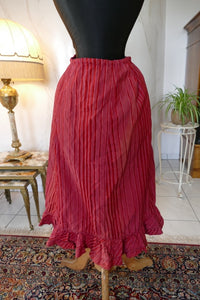 Red Petticoat, France, ca. 1900