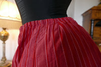 Red Petticoat, France, ca. 1900