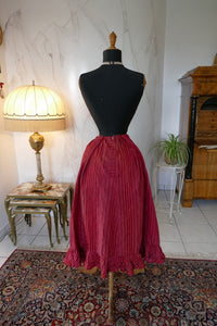 Red Petticoat, France, ca. 1900