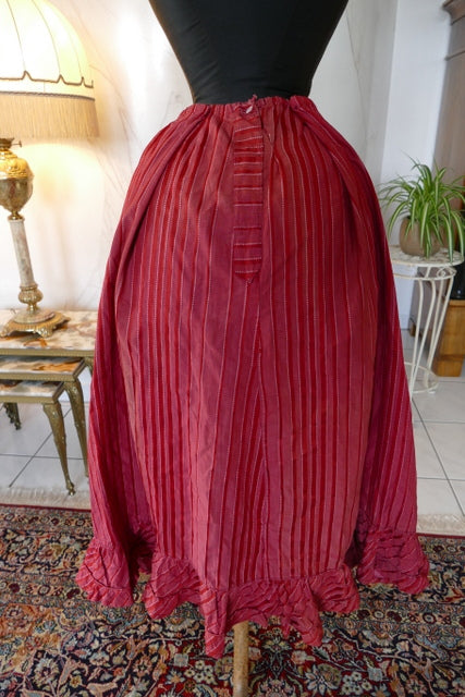 Red Petticoat, France, ca. 1900