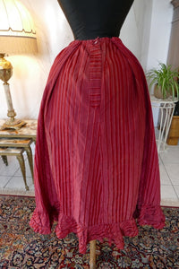 Red Petticoat, France, ca. 1900