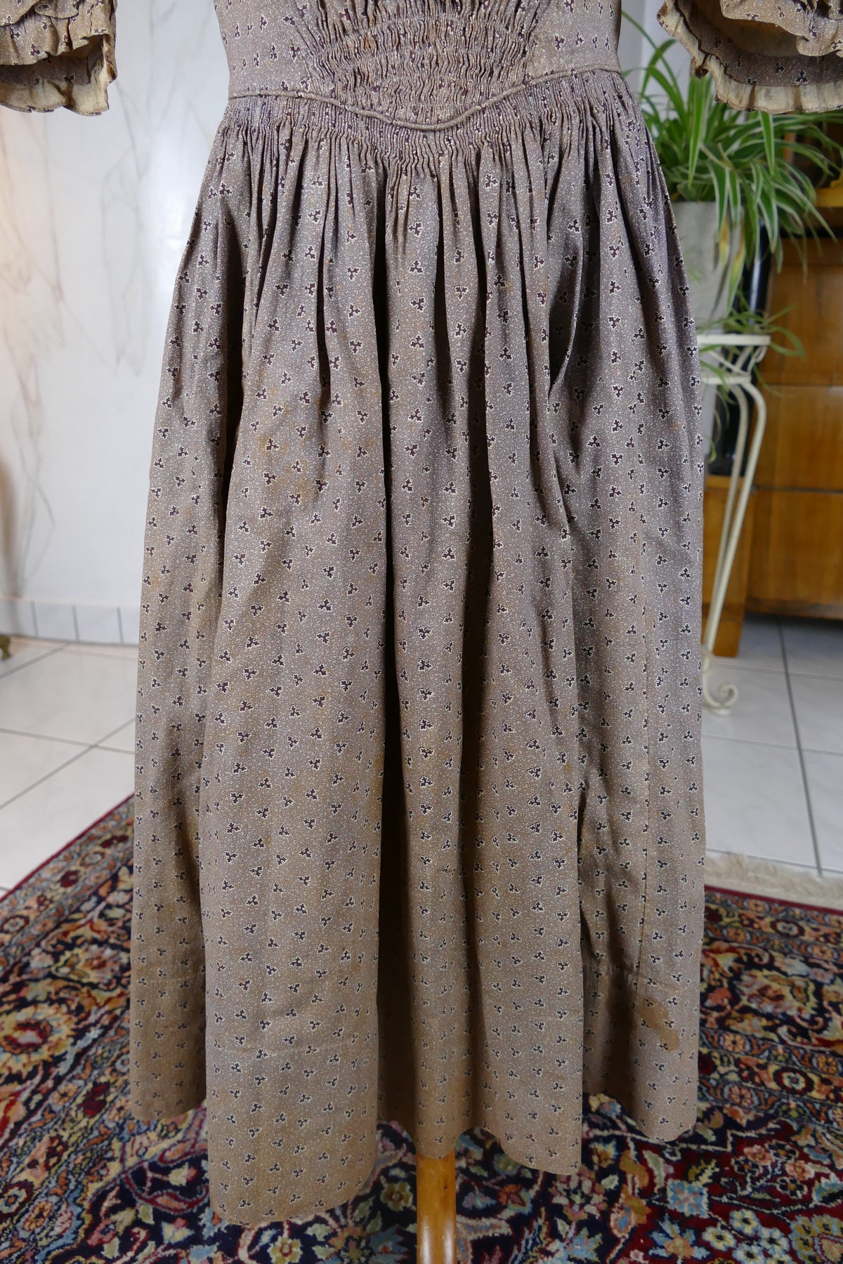 Biedermeier Girl's Dress, ca. 1845