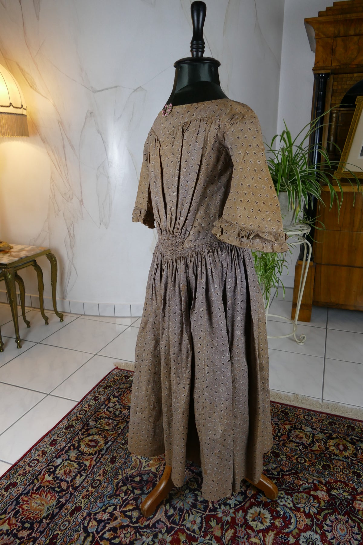 Biedermeier Girl's Dress, ca. 1845