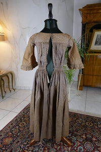 Biedermeier Girl's Dress, ca. 1845
