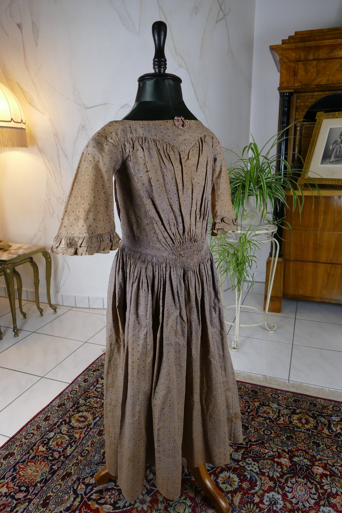 Biedermeier Girl's Dress, ca. 1845