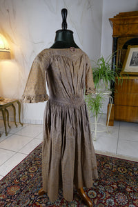 Biedermeier Girl's Dress, ca. 1845