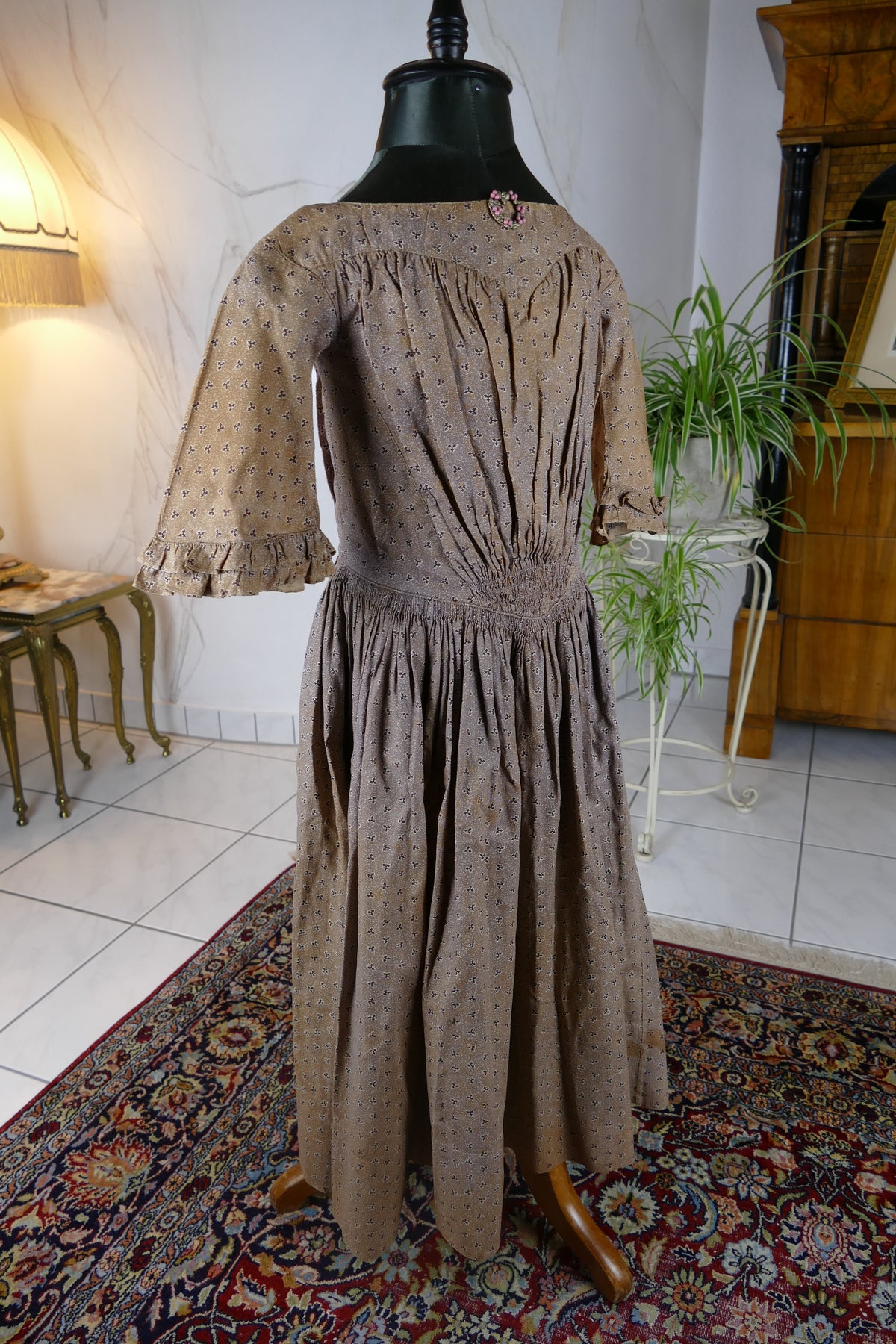 Biedermeier Girl's Dress, ca. 1845