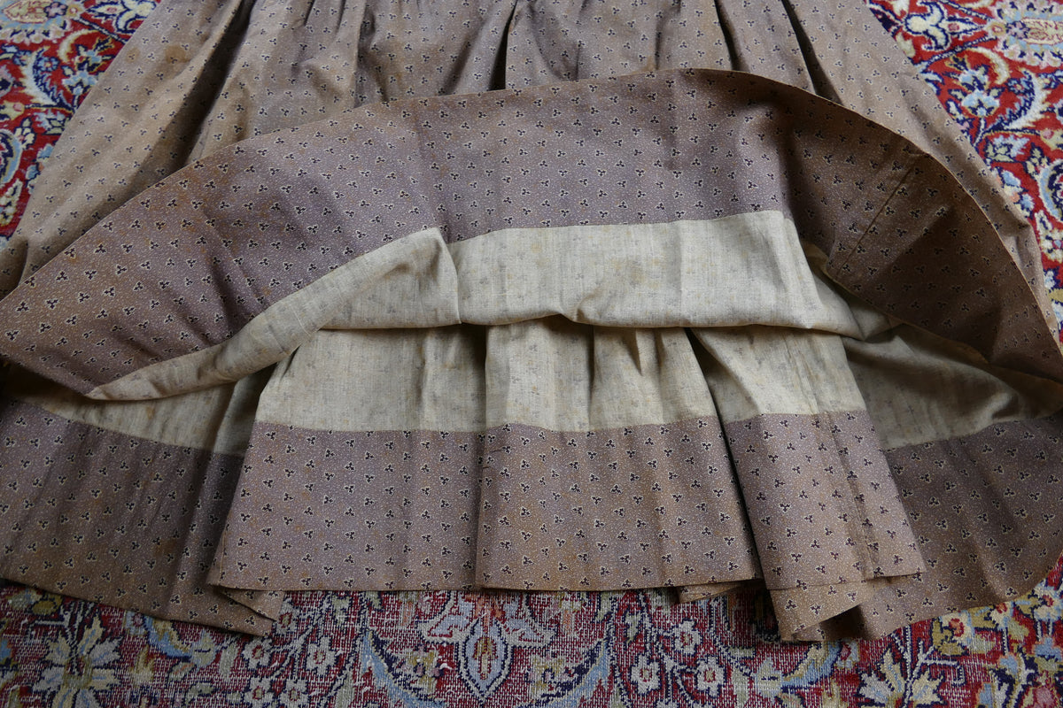 Biedermeier Girl's Dress, ca. 1845