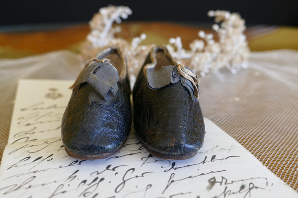 Biedermeier Children's Shoes, Germany, ca. 1826