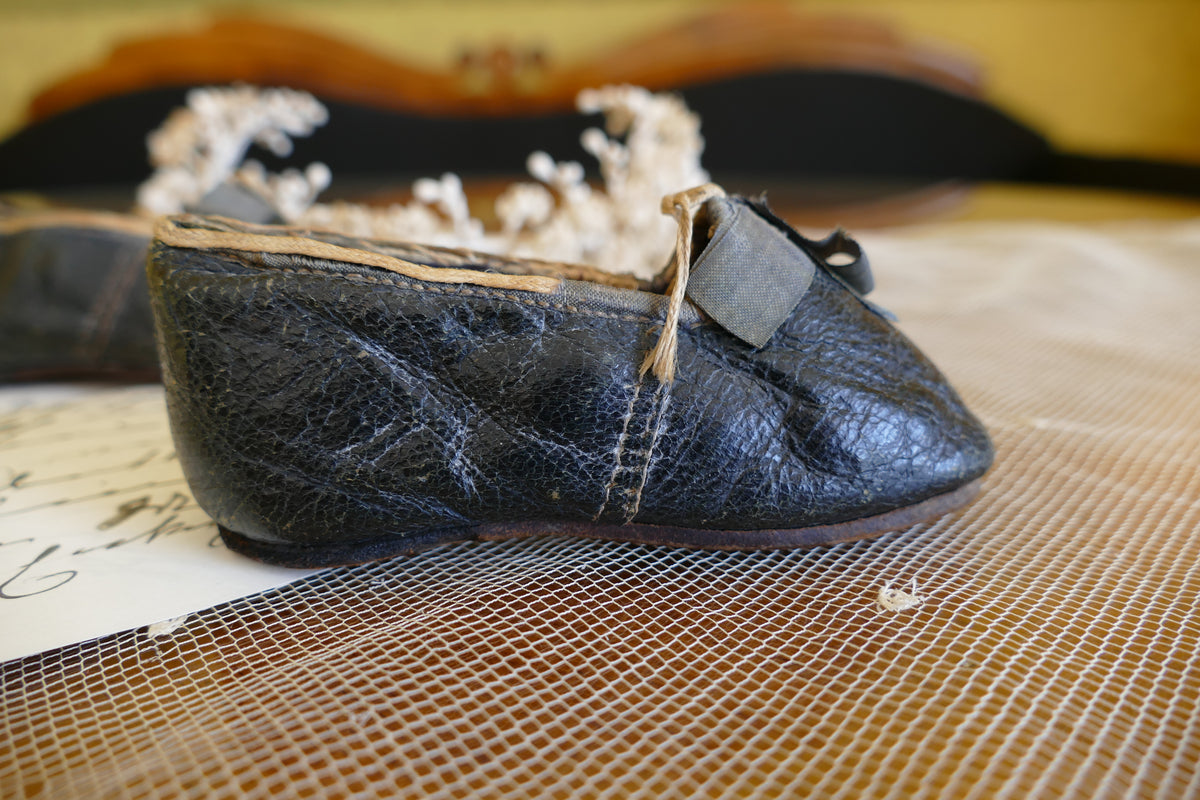 Biedermeier Children's Shoes, Germany, ca. 1826