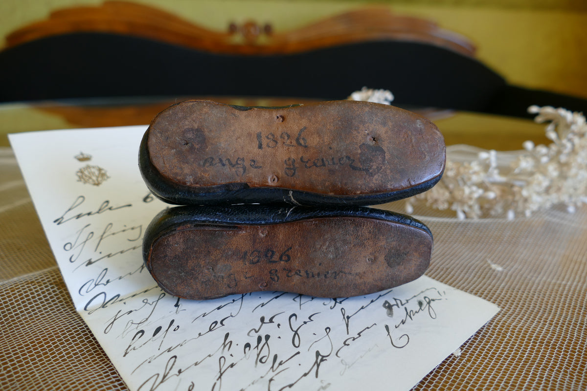 Biedermeier Children's Shoes, Germany, ca. 1826
