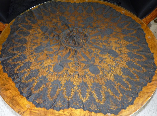Antique Lace Parasol Cover, ca. 1910