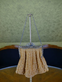 Art Déco Amber Coloured Bag, 1920s