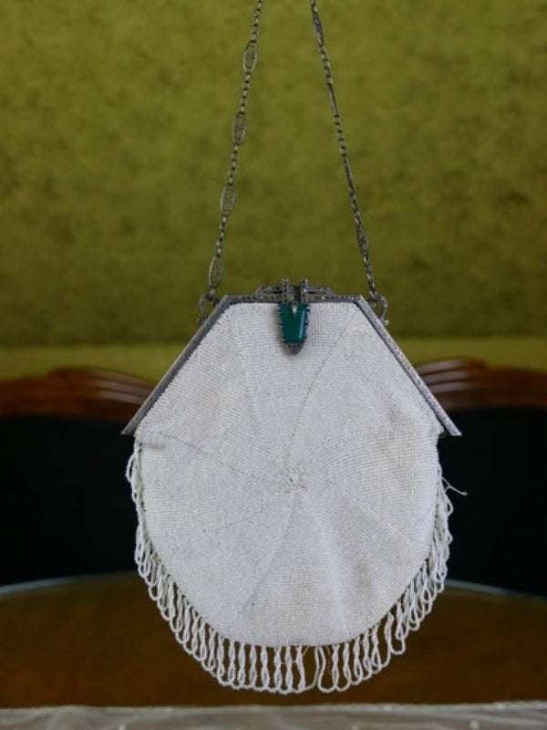 Octagonal Flapper Bag, France, 1920s