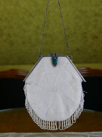 Octagonal Flapper Bag, France, 1920s