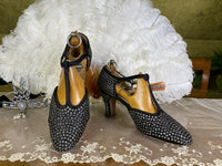 C.H. WOLFELT Co. Dazzling Rhinestone Dance Shoes, Los Angeles, ca, 1929