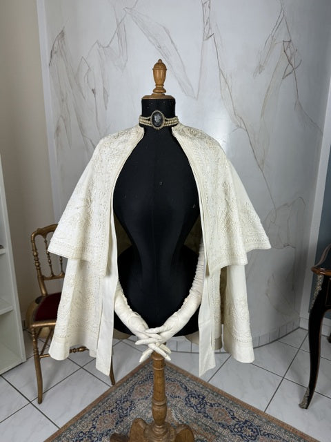 Cream Cape, ca. 1870
