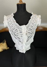 Corset Cover, ca. 1895
