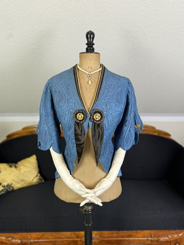 Blue Edwardian Jacket, ca. 1910
